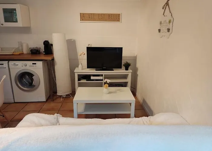 En Rez De Jardin Et Terrasse Dans Apartment *